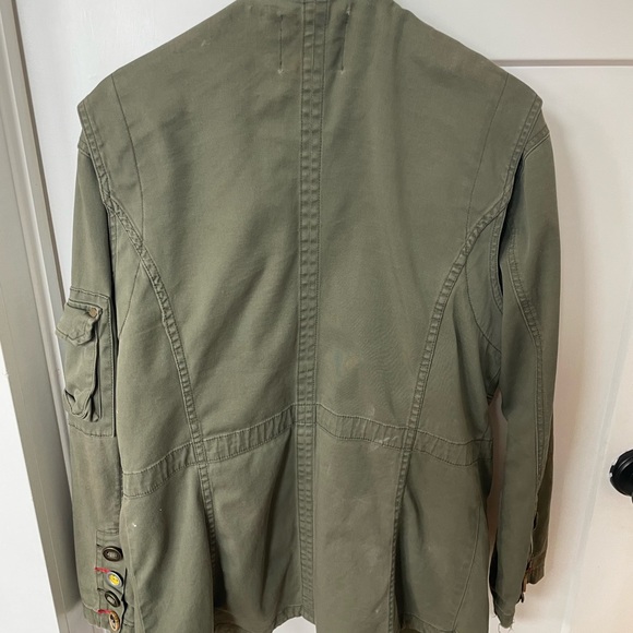 Sam Edelman Green Army Jacket - Picture 4 of 4